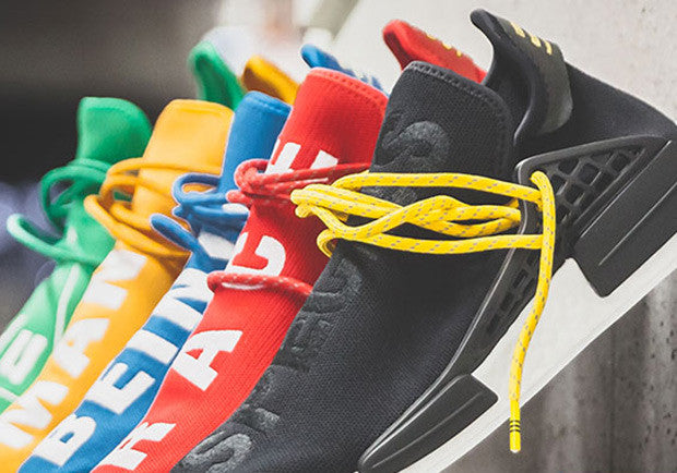 How To Lace Your Sneakers / Swap Your Shoe Laces : Pharrell X ADIDAS NMD Hu Releases!